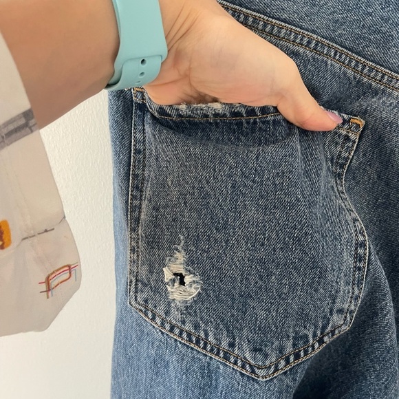 Agolde Riley High Rise Straight Jean - Picture 6 of 8